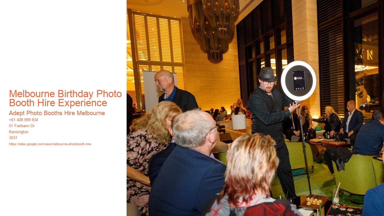 Melbourne Birthday Photo Booth Hire Experience